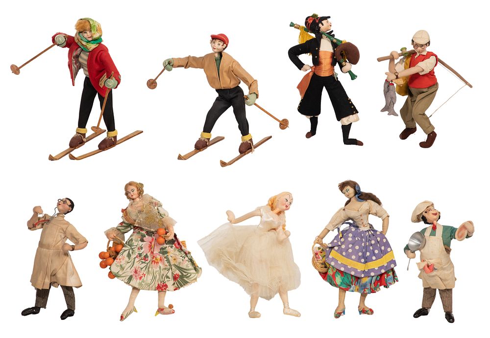 Lot 548: Roldan and Klumpe Spanish Doll Assortment