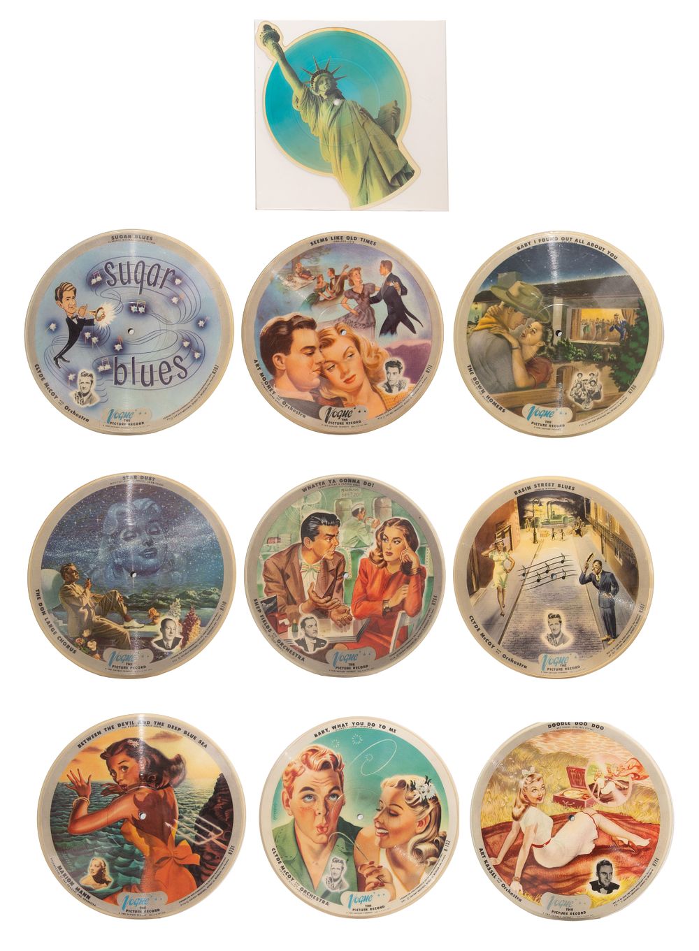 Lot 567: Vogue Picture Record Assortment