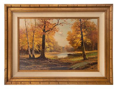 Robert William Wood - Robert William Wood (American, 1889-1979) Oil on Canvas Undated, signed 