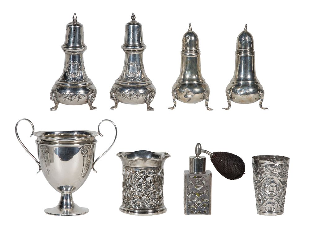 Lot 271: Sterling Silver Hollowware Assortment