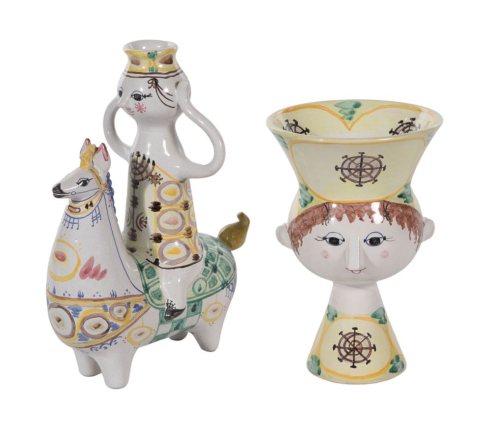 Lot 279: Bjorn Wiinblad (Danish, 1918-2006) Pottery Assortment