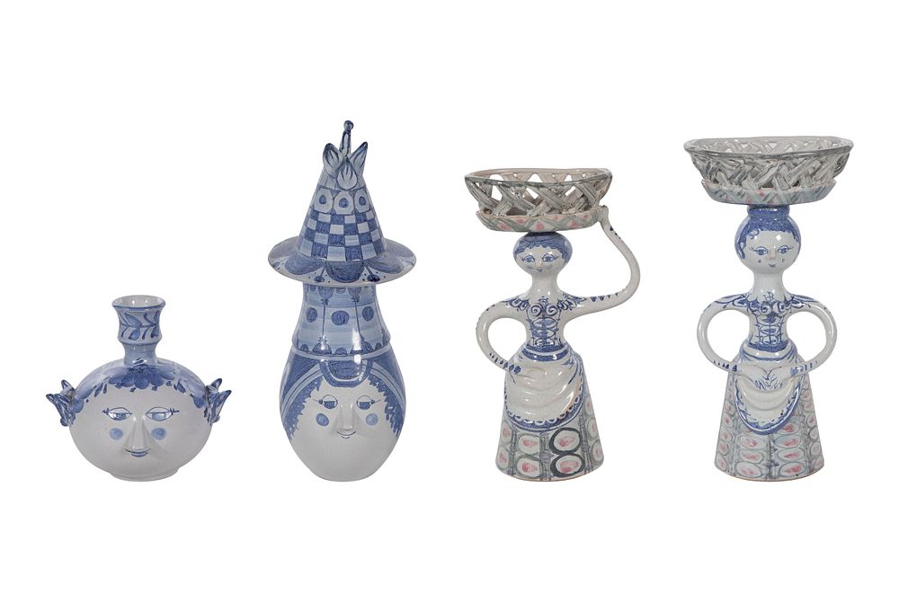 Lot 280: Bjorn Wiinblad (Danish, 1918-2006) Pottery Assortment