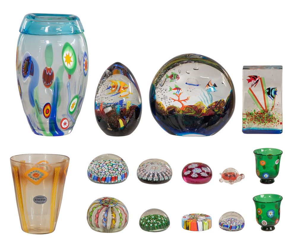 Lot 285: Murano Art Glass Assortment
