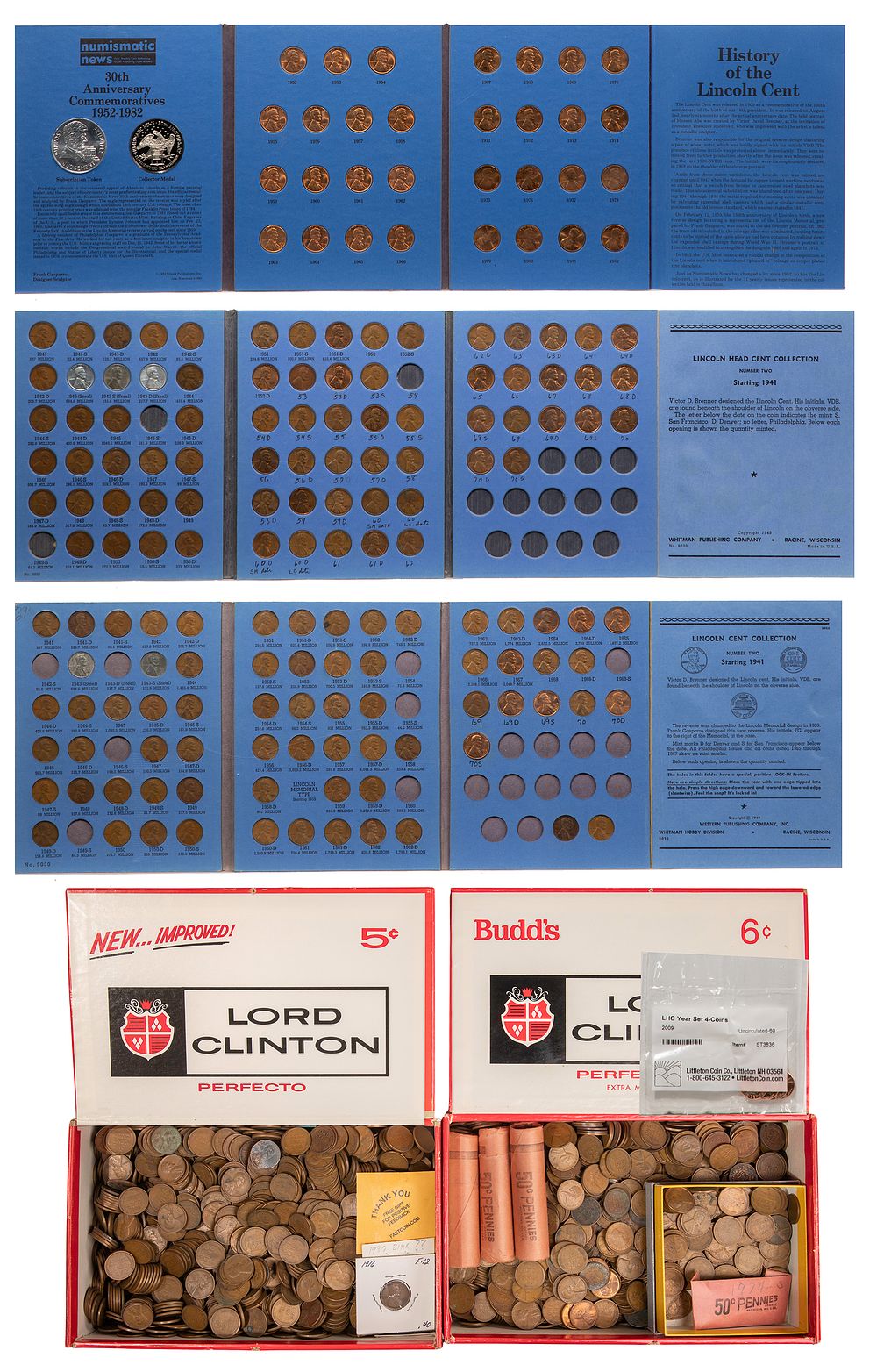 Lot 329: Lincoln 1c Assortment