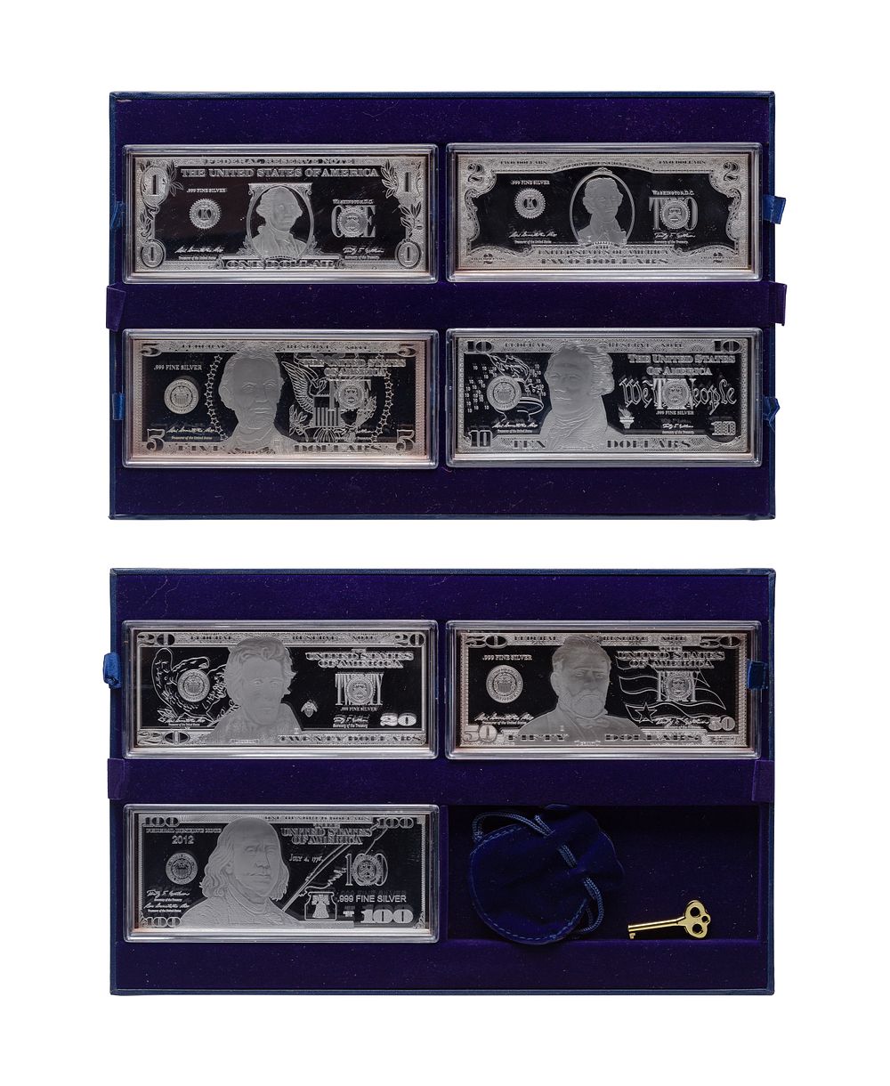 Lot 334: The Washington Mint 2012 Silver Proof Set