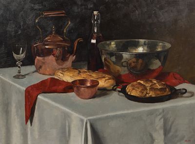 Gregory Hull - Gregory Hull (American, b.1950) Oil on Canvas Undated, signed lower right 