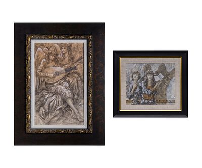 Peter Nixon - Peter Nixon (British, b.1956) Mixed Media on Canvas Assortment (3) undated items 