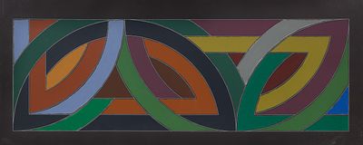 Frank Stella - Frank Stella (American, 1936-2024) 'York Factory II' Serigraph 1974, pencil signed 
