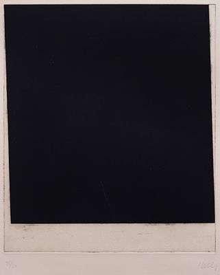 Ellsworth Kelly - Ellsworth Kelly (American, 1923-2015) 'Wall (AXSOM 177)' Etching and Aquatint 