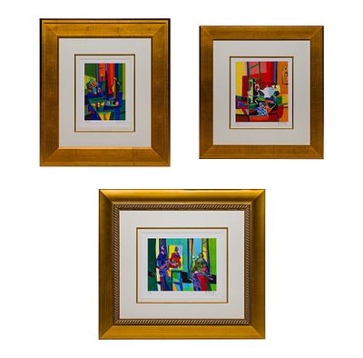 Marcel Mouly - Marcel Mouly (French, 1918-2008) Lithograph Assortment (3) undated items, all 