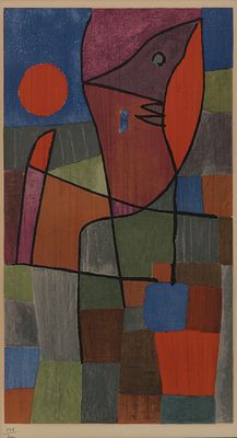 Paul Klee - Attributed to Paul Klee (Swiss, 1879-1940) 'Palesio Nua' Lithograph 1961, unsigned 
