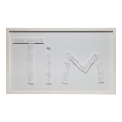 Tim Hawkinson - Tim Hawkinson (American, b.1960) Paper Construction Undated, multiple ink artist 