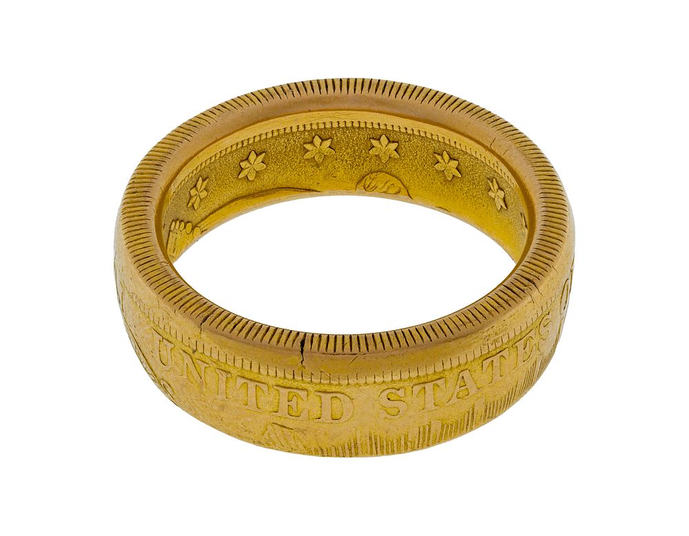 Lot 267: 22k Yellow Gold Band Ring