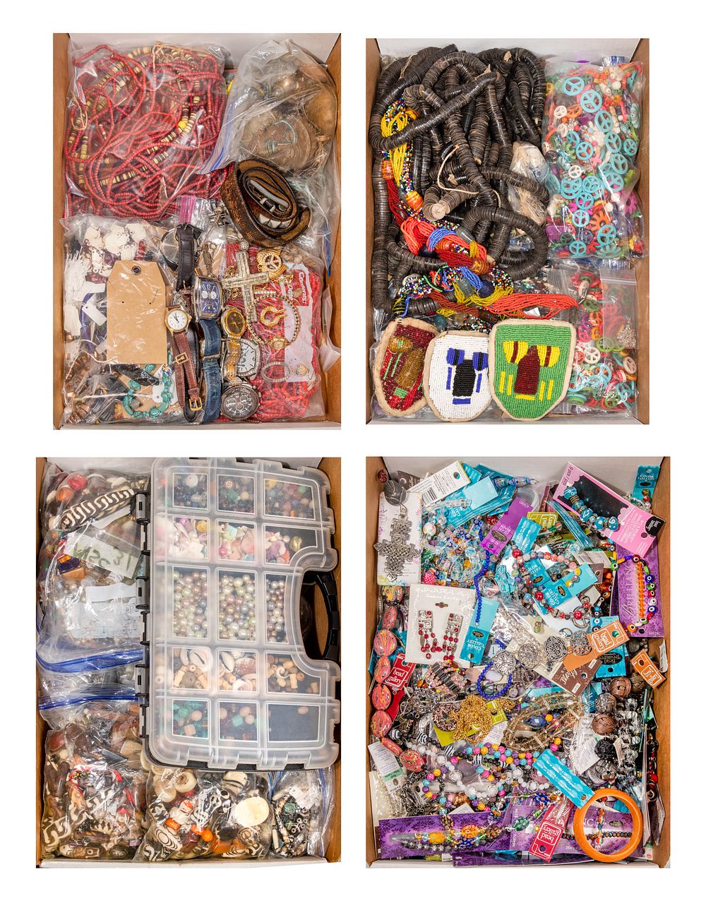 Lot 305: Costume Jewelry and Jewelry Making Assortment