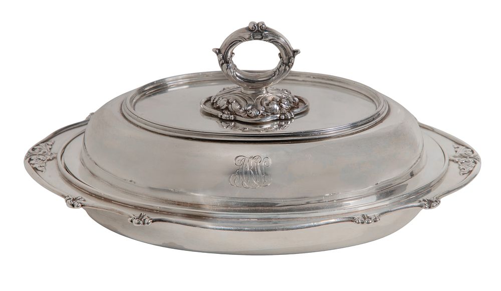 Lot 330: Tiffany Sterling Silver Tableware