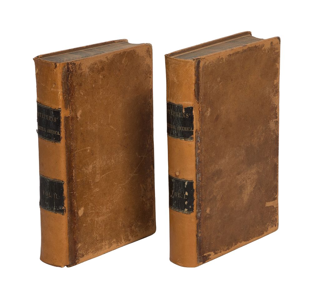 Lot 352: Stephens' 'Central America, Chiapas and Yucatan' Volumes I and II