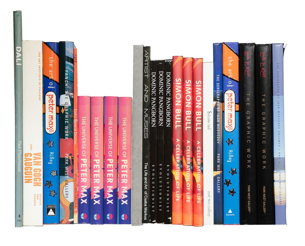 Lot 353: Art Reference Book Assortment