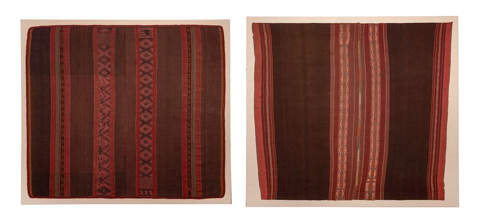 Lot 363: Jaiq'a Tribe (20th Century) Capote Ceremonial Ponchos