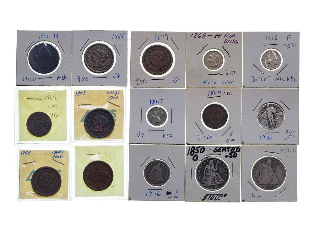 Lot 412: US Type Coin Assortment