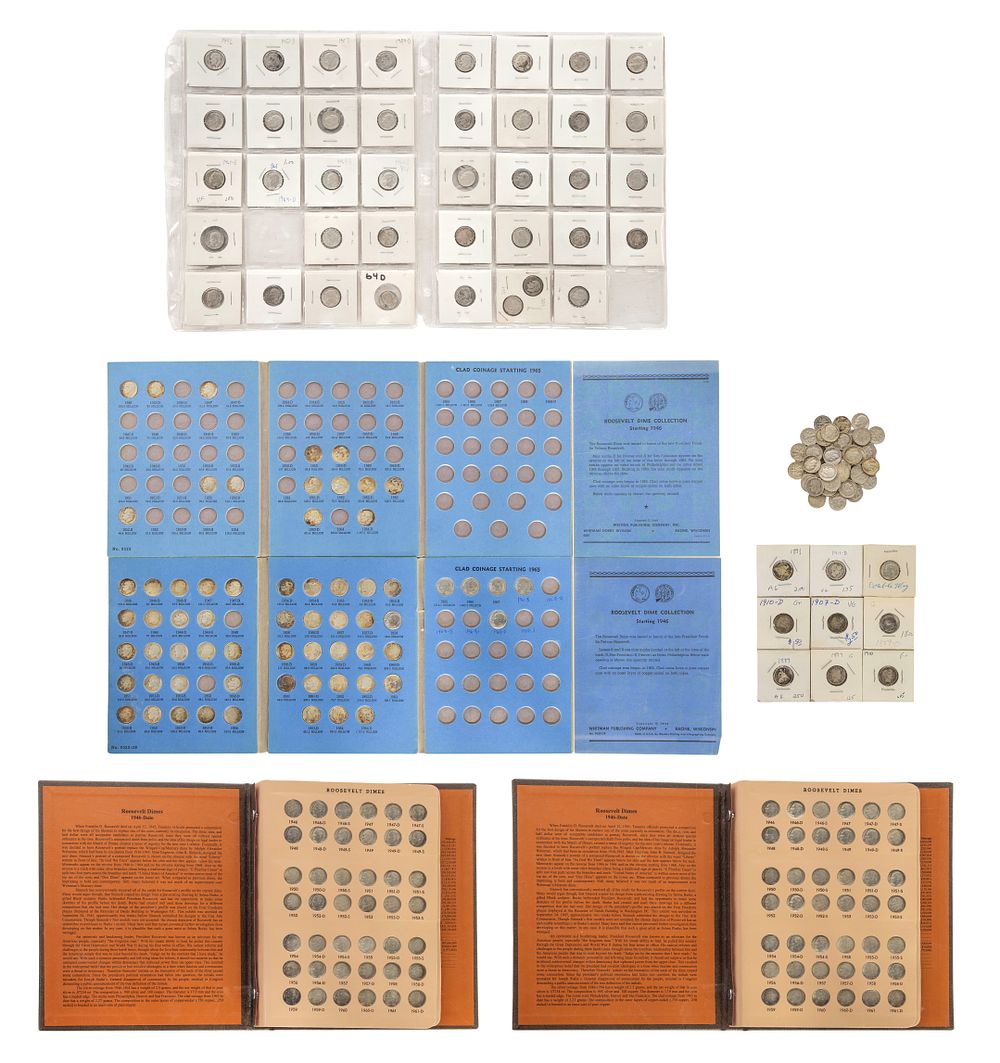 Lot 415: Roosevelt 10c Assortment