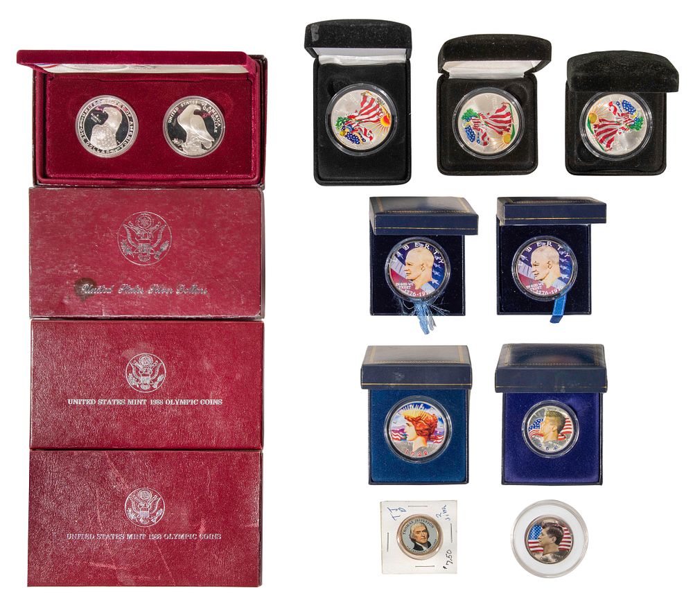Lot 425: Collector Silver Coin Assortment