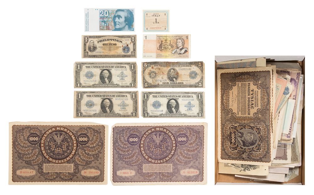 Lot 436: US and World Currency Assortment