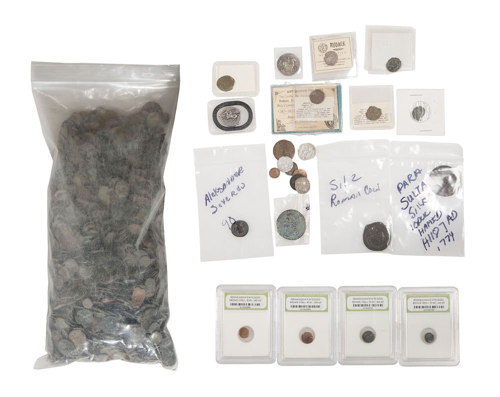 Lot 437: Ancient and Replica Coin Assortment