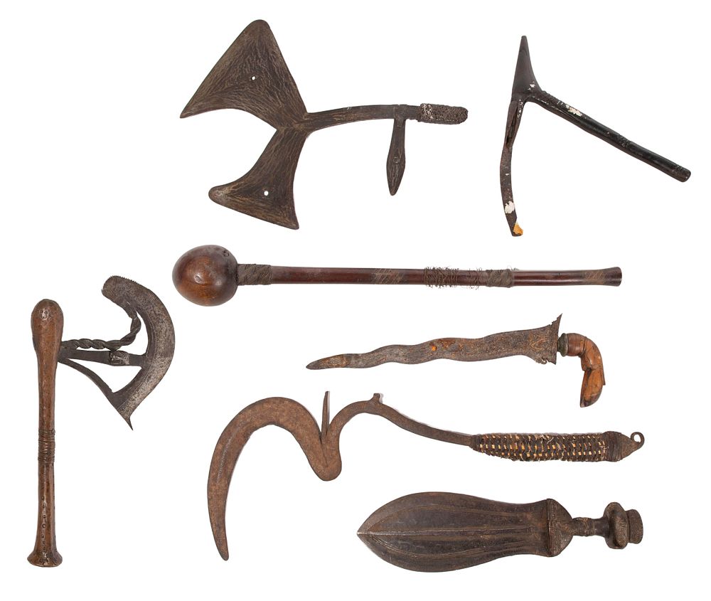 Lot 271: African Weapon and Tool Assortment