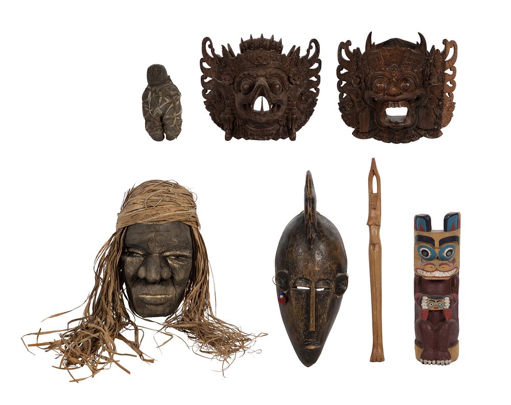 Lot 273: Ethnographic Object Assortment