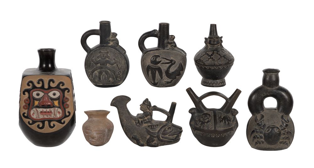 Lot 275: Peruvian Inca Style Pottery Assortment