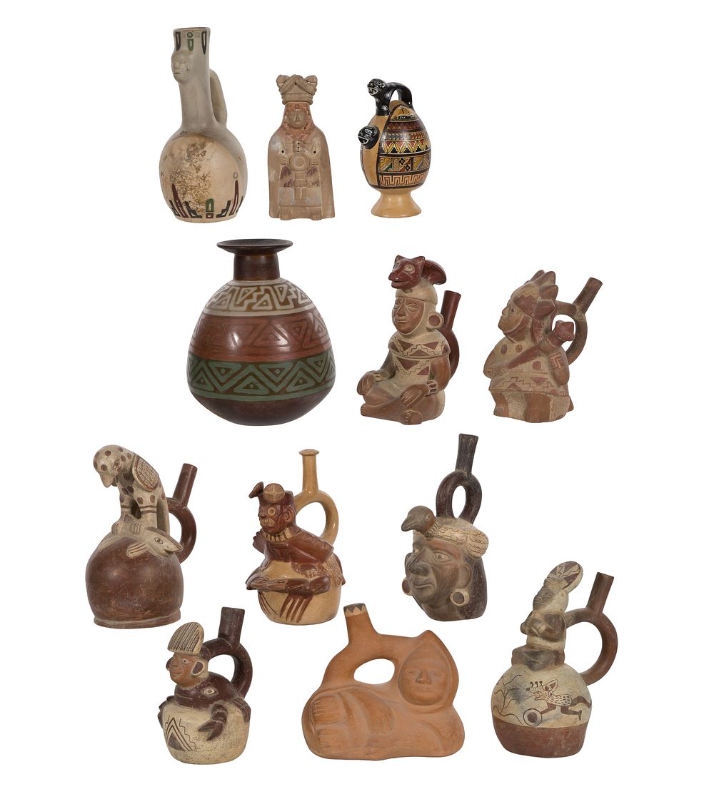 Lot 276: Pre-Columbian Style Pottery Assortment