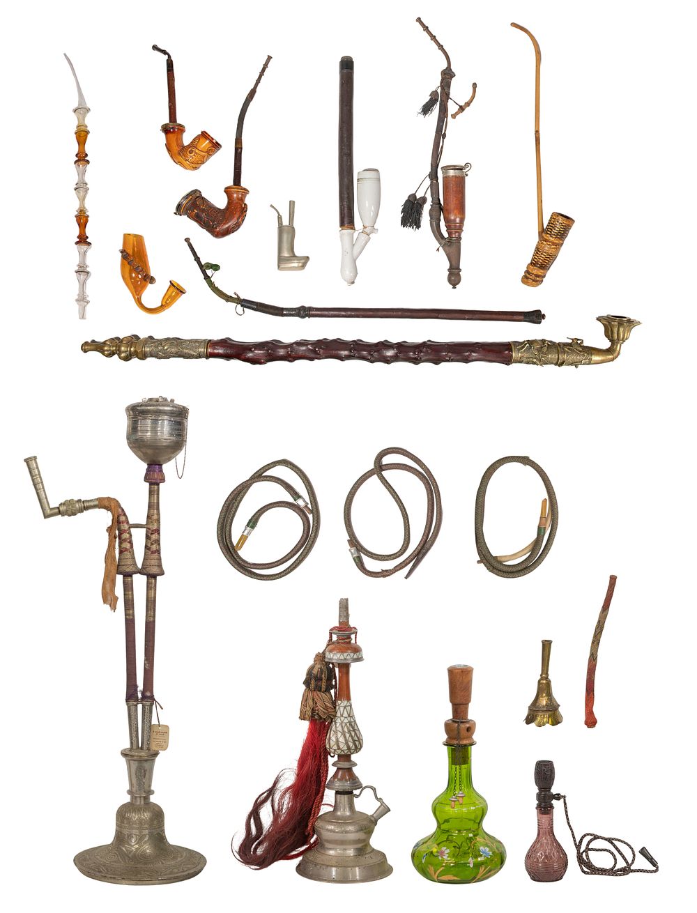 Lot 281: World Smoking Pipe Assortment