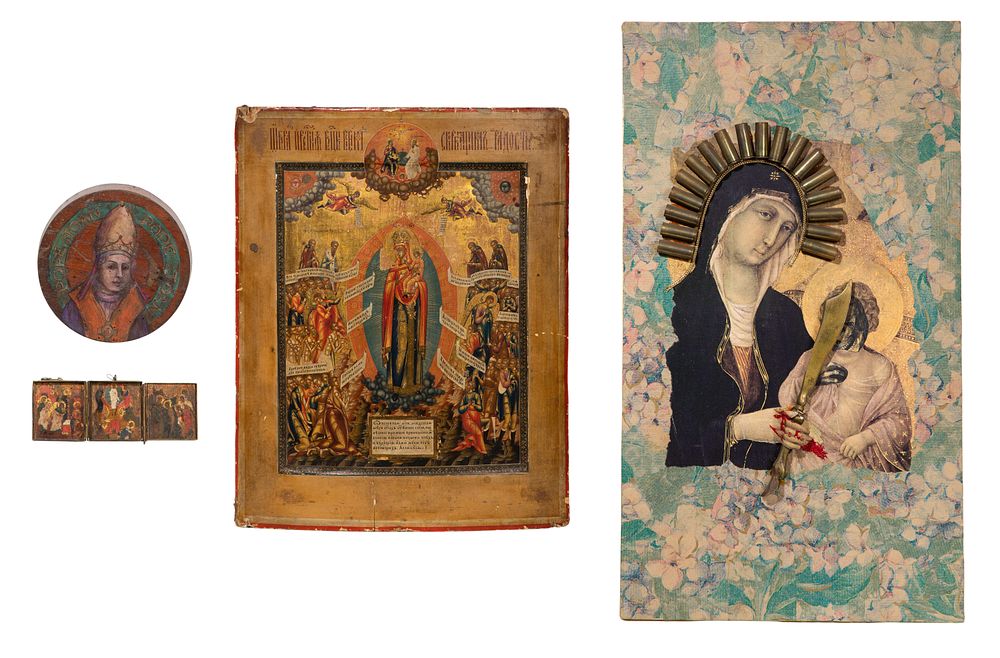 Lot 282: Russian Religious Icons
