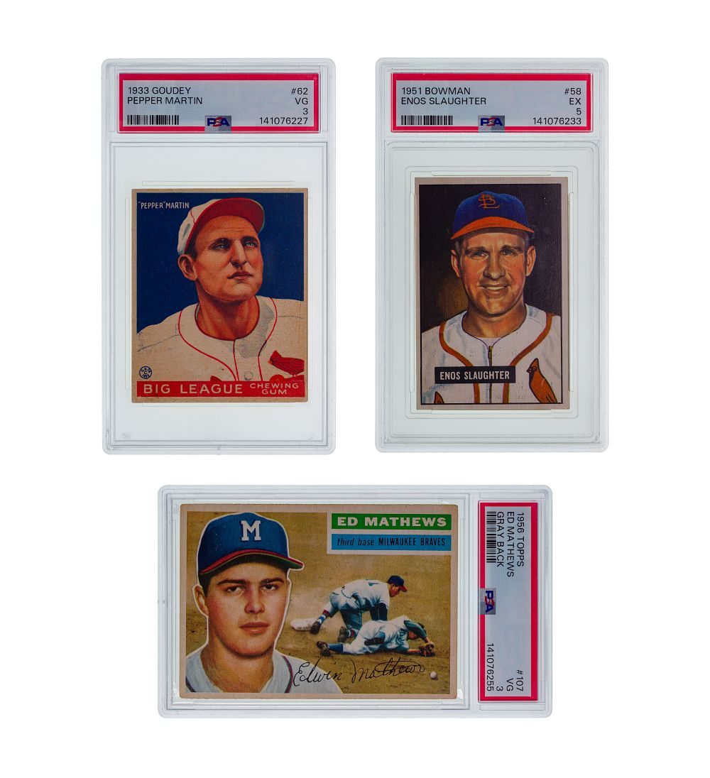 Lot 297: Trading Card Assortment