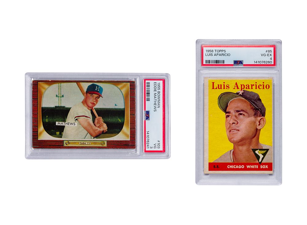 Lot 298: Bowman and Topps Baseball Trading Cards