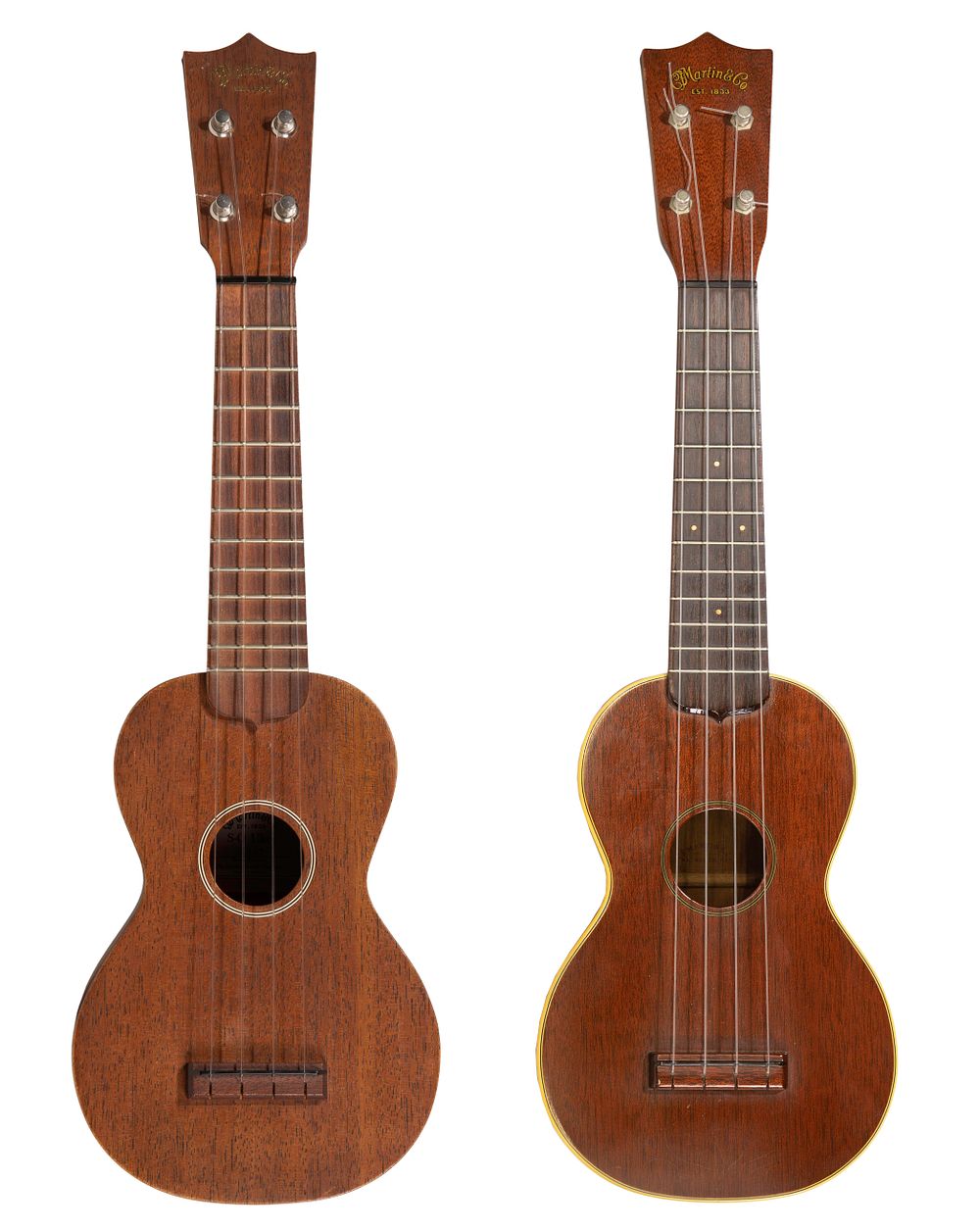 Lot 304: C. F. Martin Ukuleles