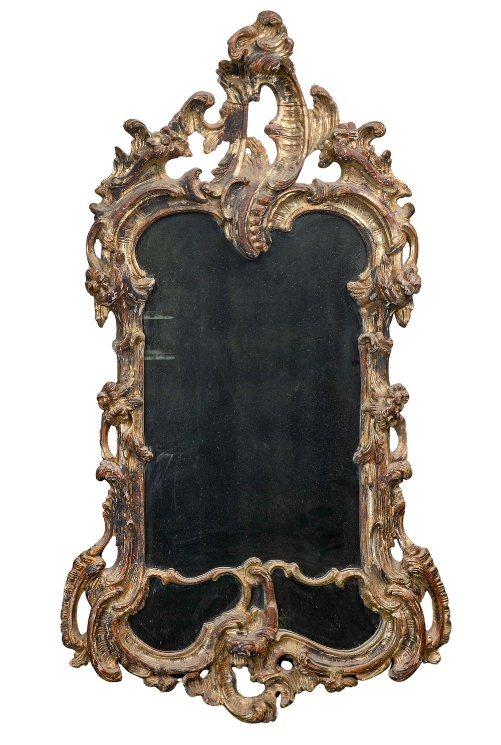 Lot 311: Rocco Style Carved Wood Mirror