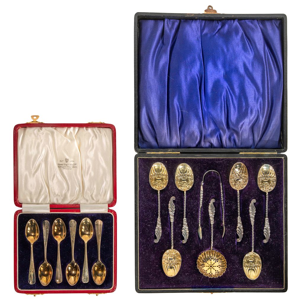 Lot 323: English Sterling Silver