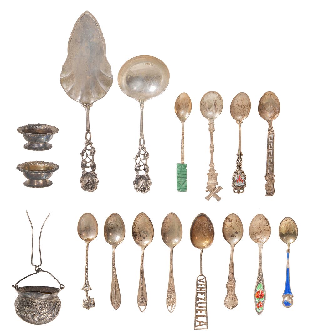 Lot 327: Sterling and European (830) Silver Assortment