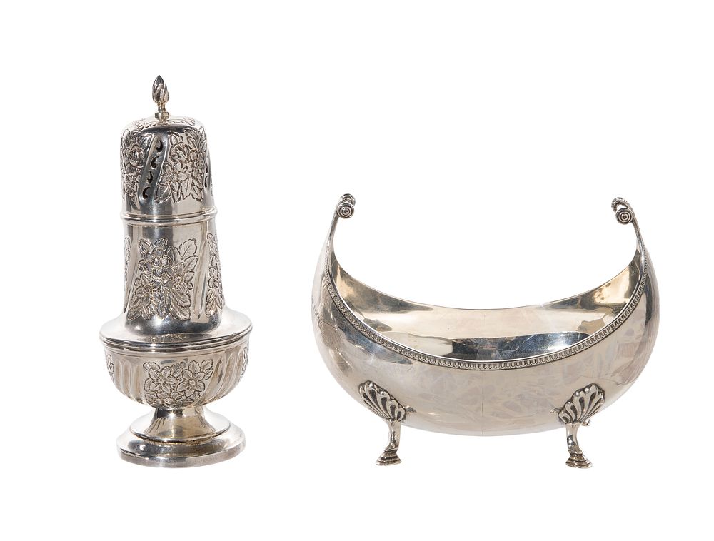 Lot 342: English Sterling Silver Hollowware