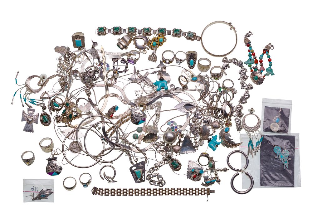 Lot 503: Sterling Silver Jewelry Assortment