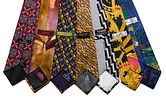 Designer Necktie Assortment 
(37) items including (2) Hermes, (5) Jerry Garcia, (8) Versace Image - 1