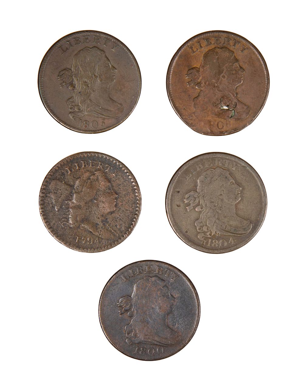 Lot 545: Half 1c Assortment