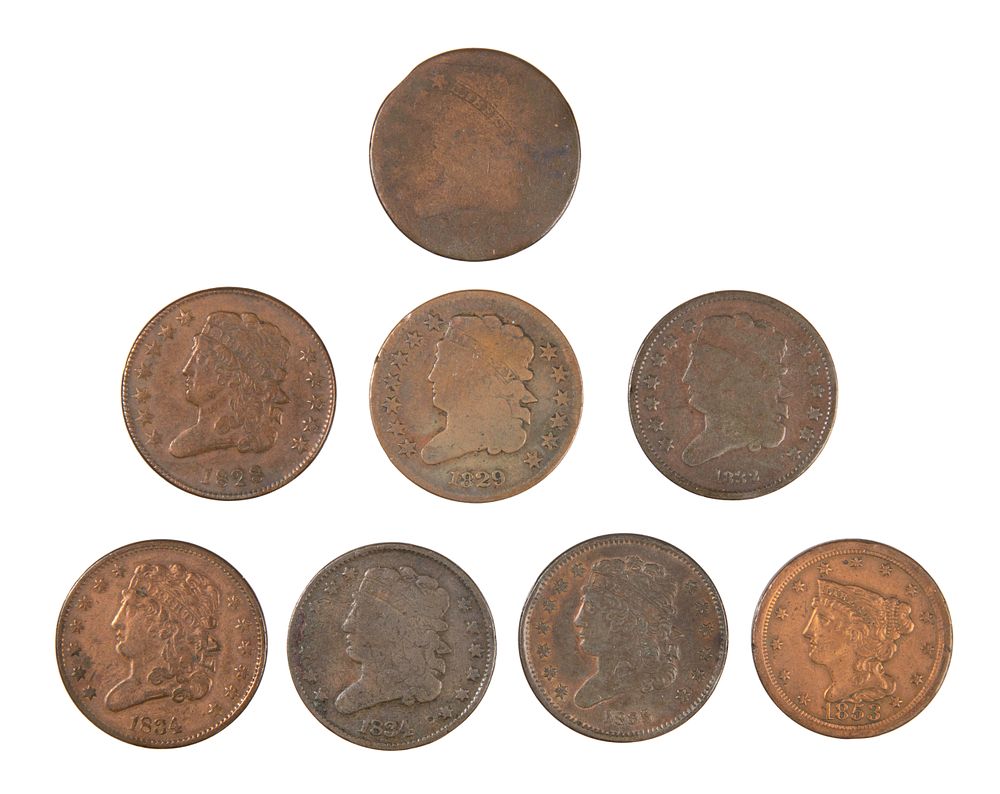Lot 547: US Half 1c Assortment