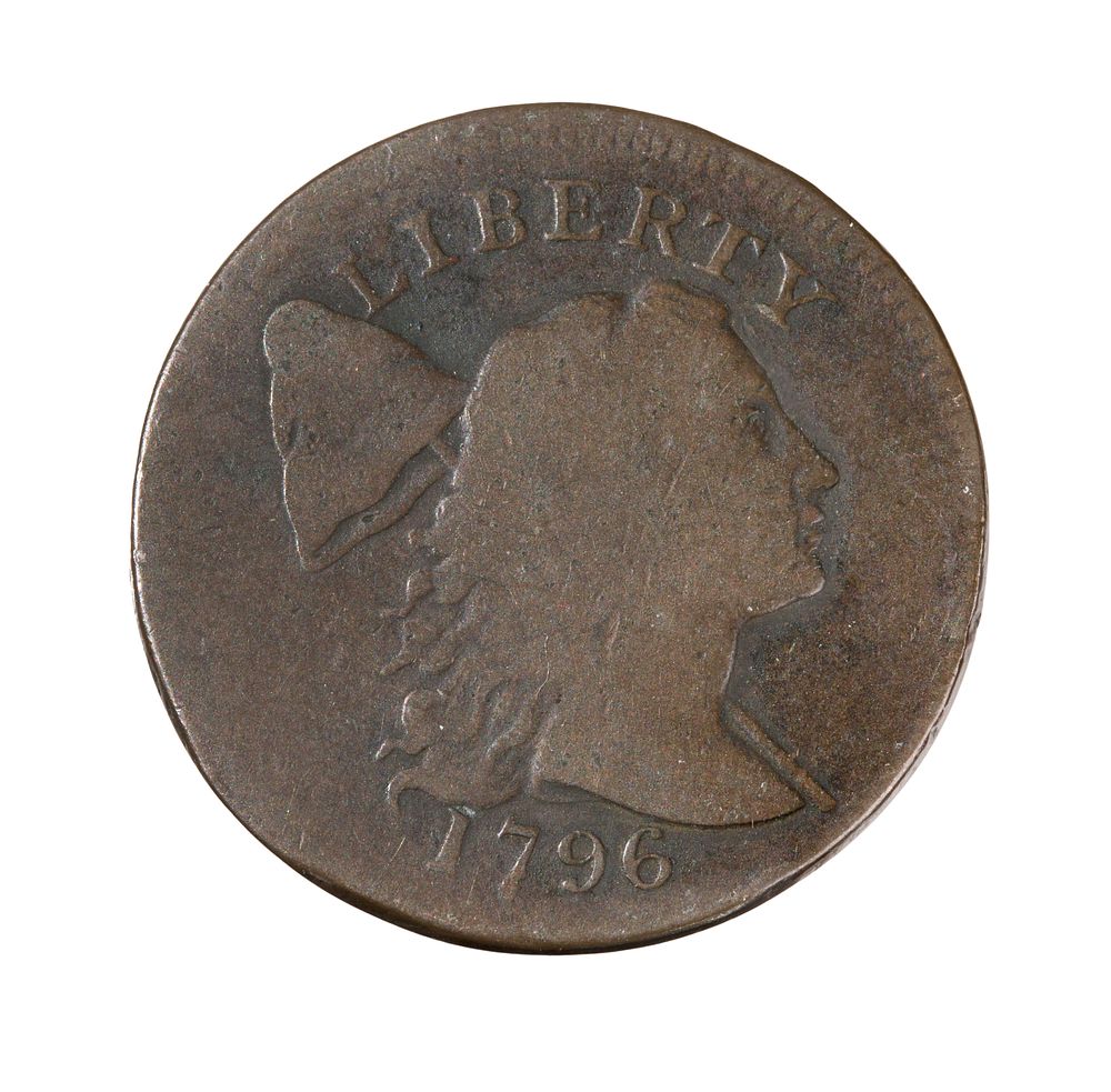 Lot 550: 1796 Liberty Cap Large 1c