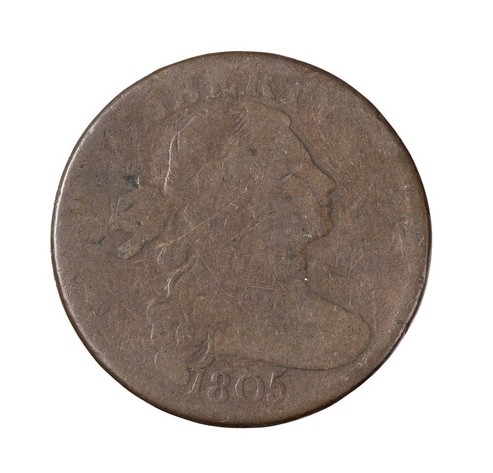 Lot 552: 1805 Draped Bust Large 1c