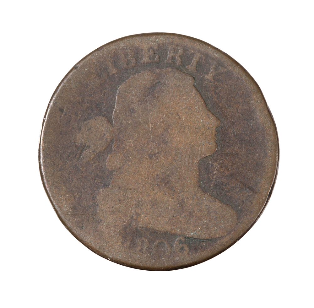 Lot 554: 1806 Draped Bust Large 1c