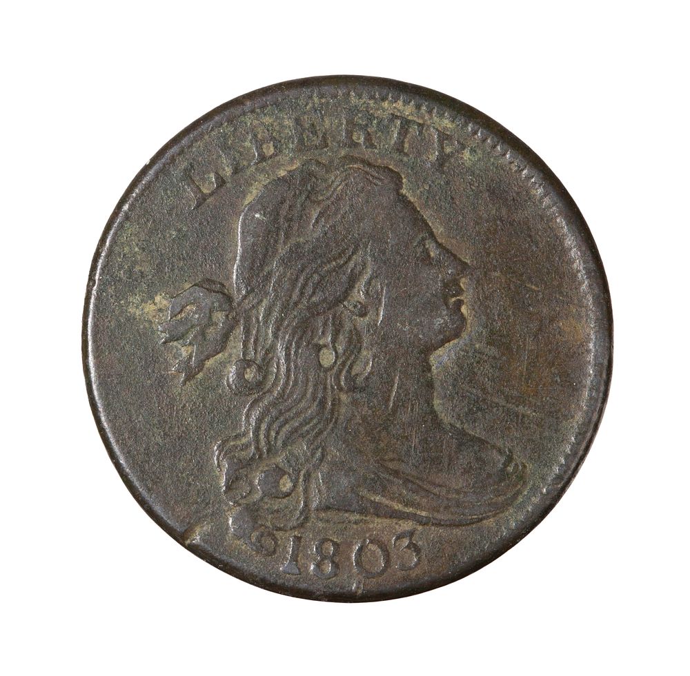 Lot 557: 1803 Draped Bust Large 1c