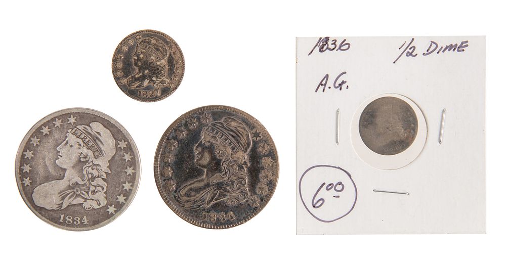 Lot 576: Bust Type Coin Assortment