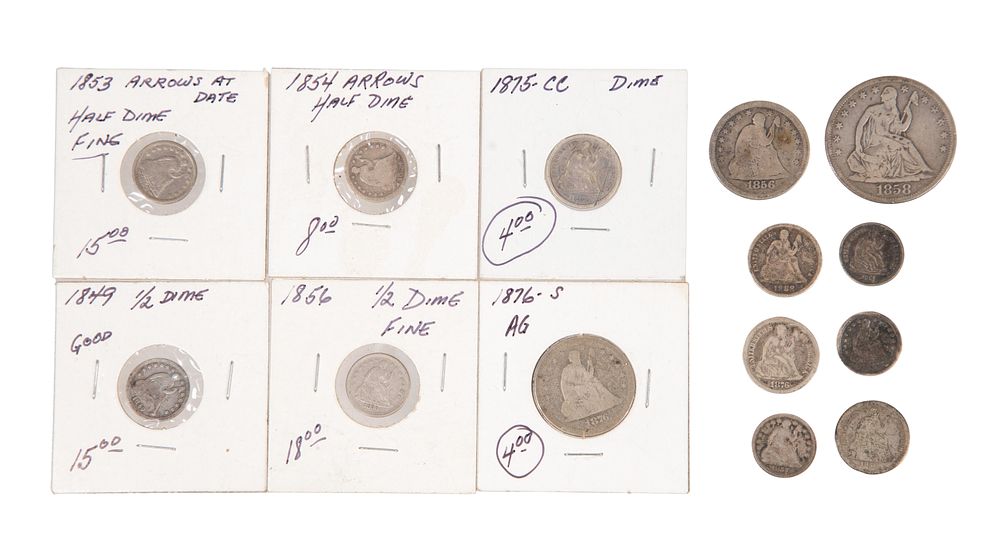 Lot 578: Seated Liberty Coin Assortment
